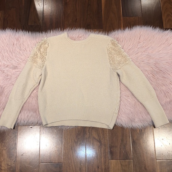 New York & Company Eva Mendes cream sweater large - Picture 8 of 8